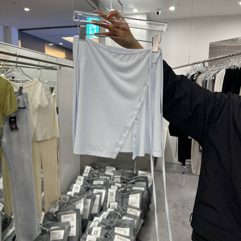 PAVEL東大門直郵女裝新品休閑人氣25春夏推薦職業熱賣時尚短裙PAVEL短裙