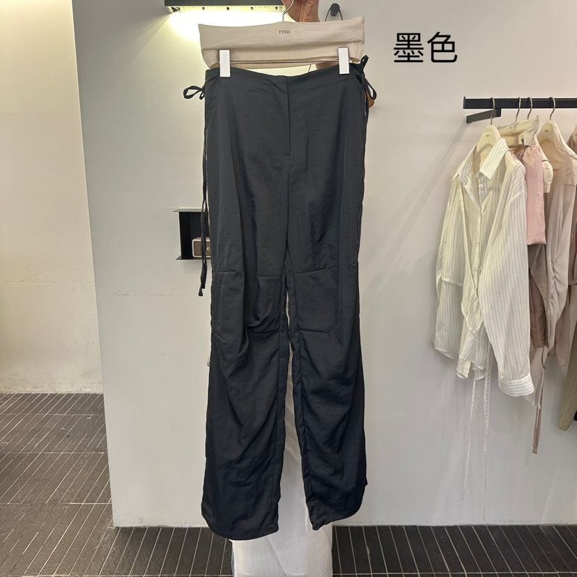 FIND-P東大門直郵女士新款25春夏熱賣職業人氣時尚休閑褲尼龍FIND-P休閑褲