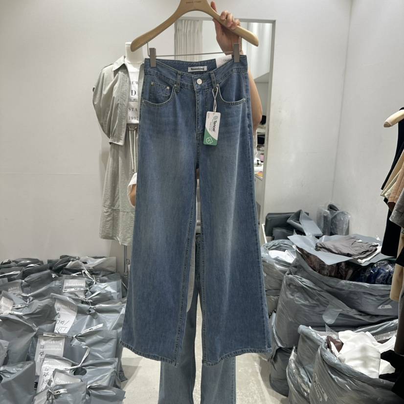 URBANSTORY/REMAKING東大門代購女士新品真品25春夏牛仔褲口袋Remaking/URBANSTORY牛仔褲