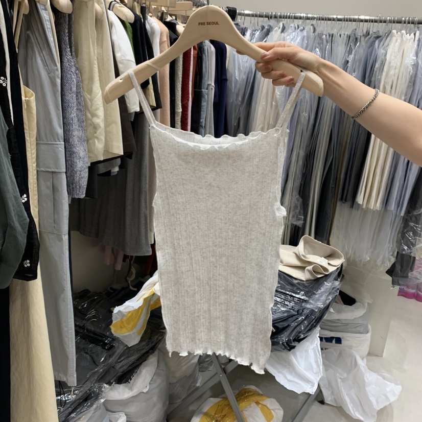 FRE東大門直郵女裝新品25春夏熱賣休閑時尚職業真品吊帶背心FRE吊帶/背心