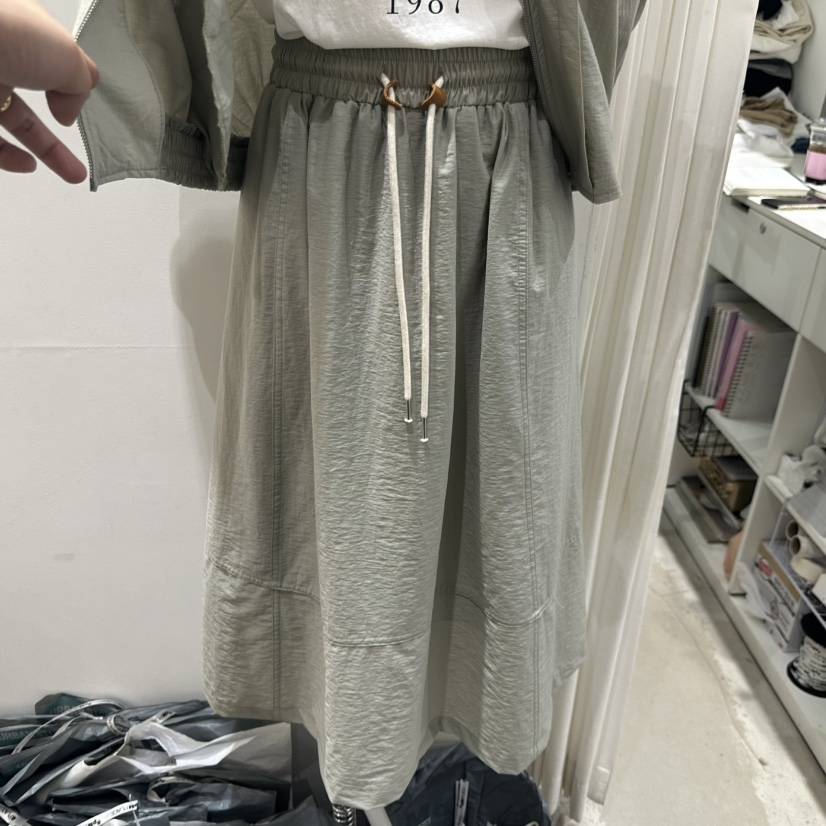 URBANSTORY/REMAKING東大門實拍女士新款25春夏休閑時尚長裙Remaking/URBANSTORY長裙