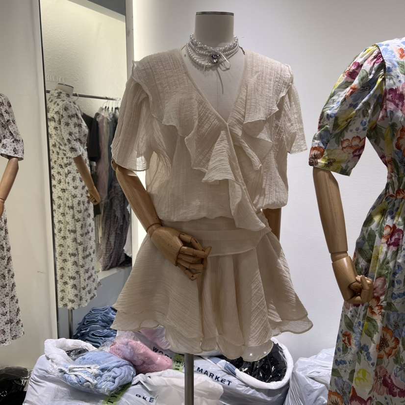 TYCHE東大門實拍女裝新款熱賣休閑真品推薦時尚職業人氣連衣裙TYCHE連衣裙