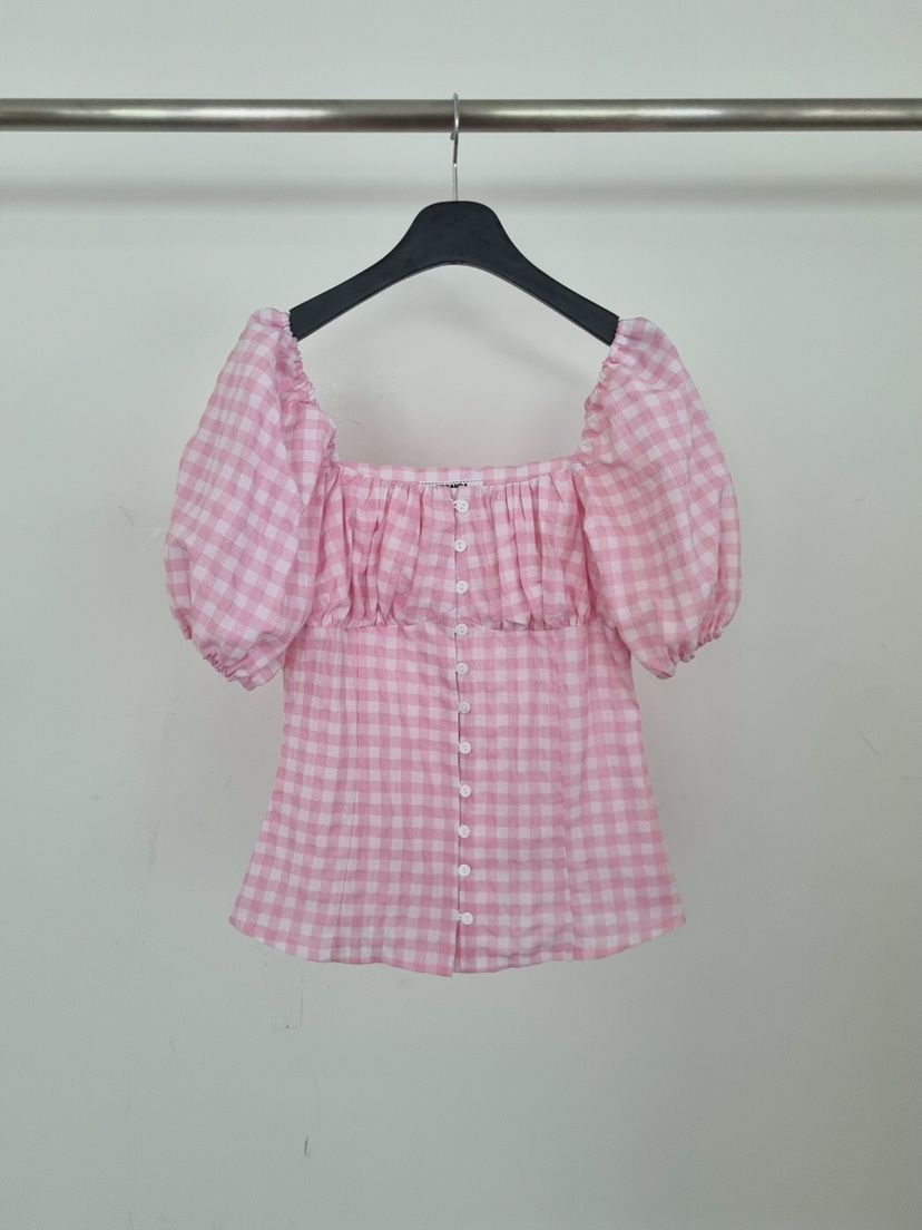 VERANDA韓國㊣直郵東大門代購女裝新品休閑25春夏襯衫蕾絲衫VERANDA襯衫/蕾絲衫