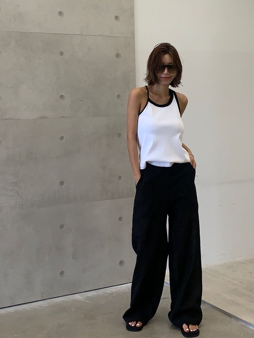 PARIS MATCH直郵韓國代購㊣女裝新品熱賣時尚人氣正裝褲西褲PARIS MATCH正裝褲/西褲