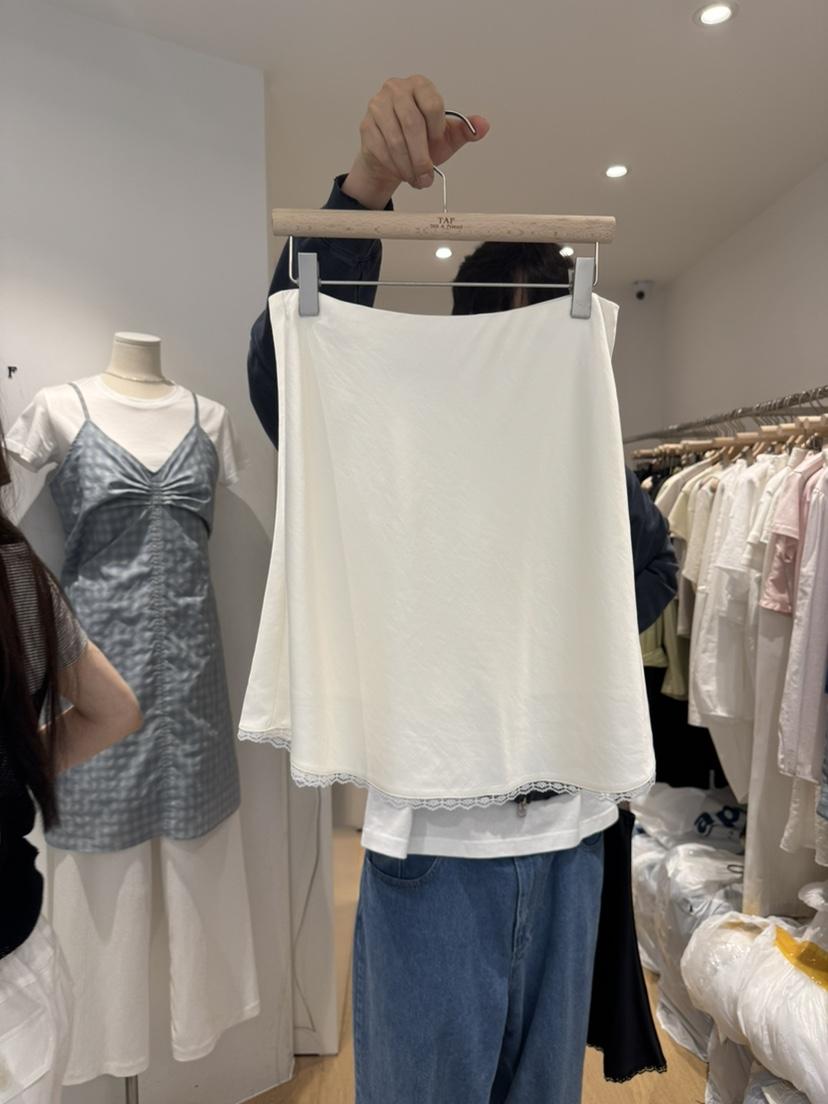 TAF東大門直郵女裝新品休閑真品職業熱賣25春夏時尚短裙蕾絲TAF短裙