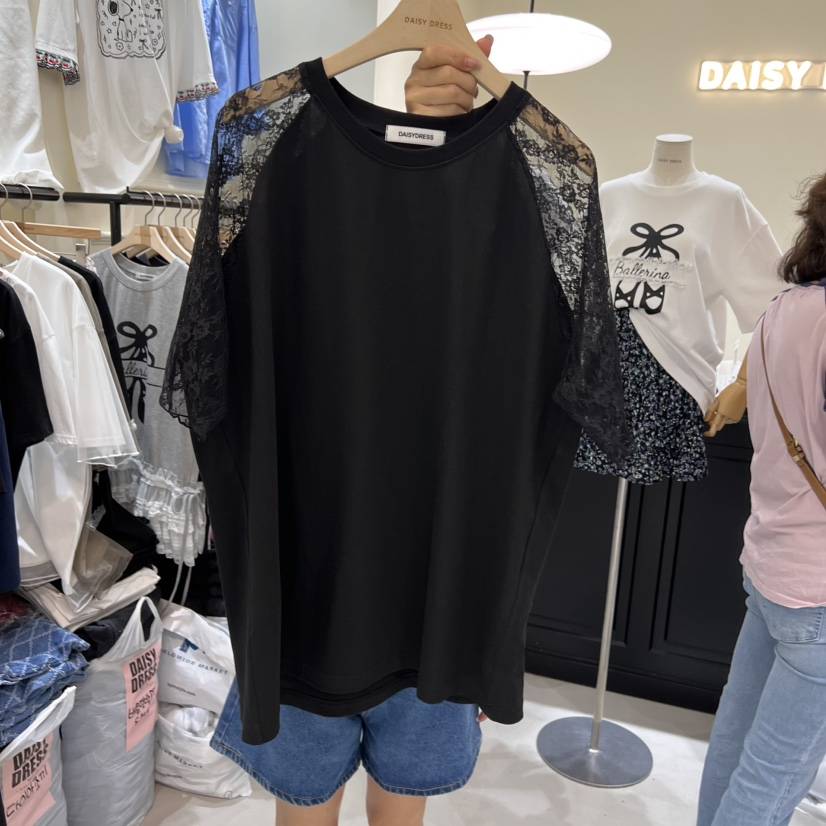 DAISY DRESS韓國㊣直郵東大門代購女裝新品休閑25春夏時尚T恤DAISY DRESST恤