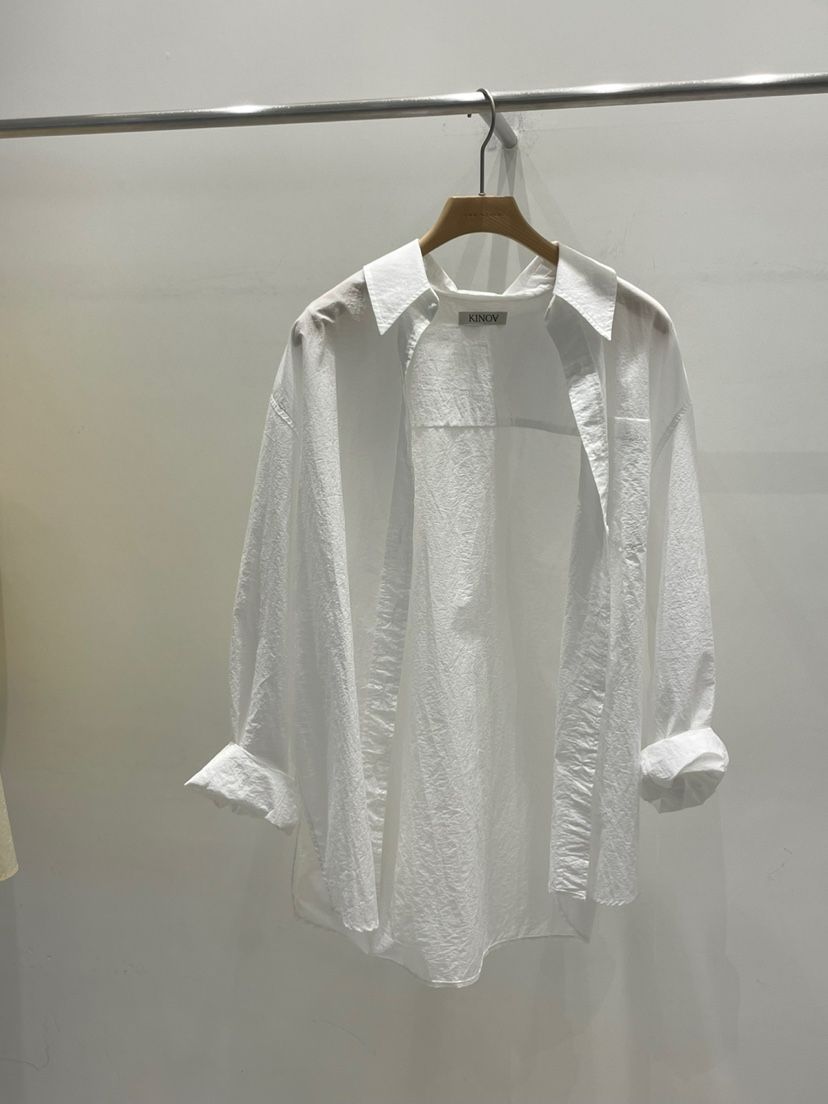 KINOA韓國㊣直郵東大門代購女裝新款休閑熱賣25春夏襯衫蕾絲衫KINOA襯衫/蕾絲衫