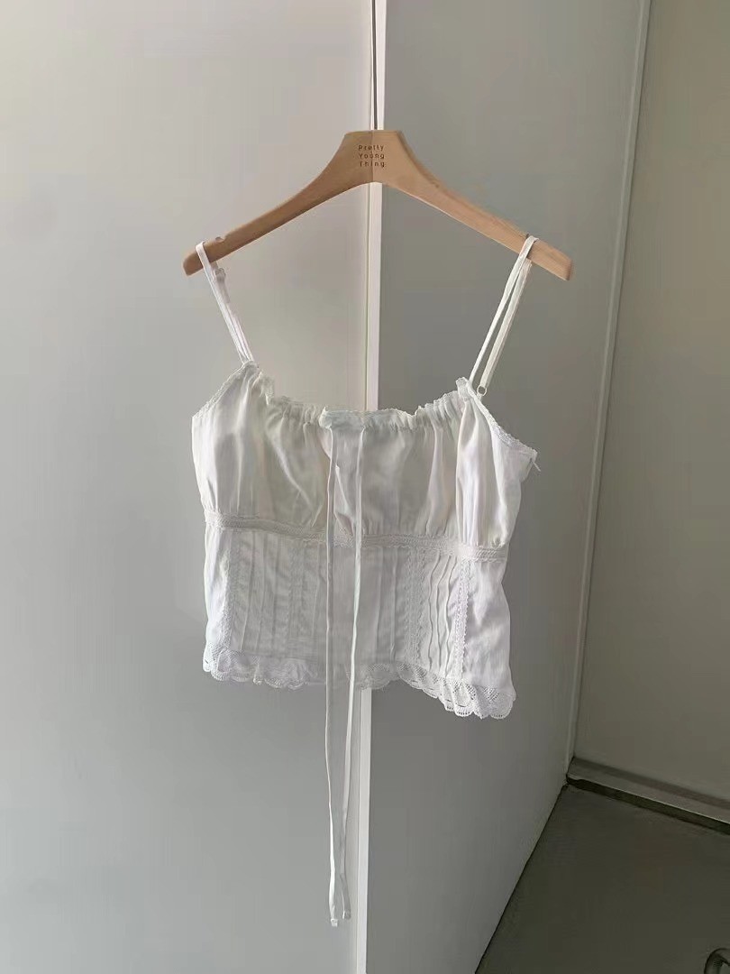 PYT-ot韓國代購女裝新品職業時尚推薦25春夏熱賣人氣吊帶背心pretty young thing吊帶/背心