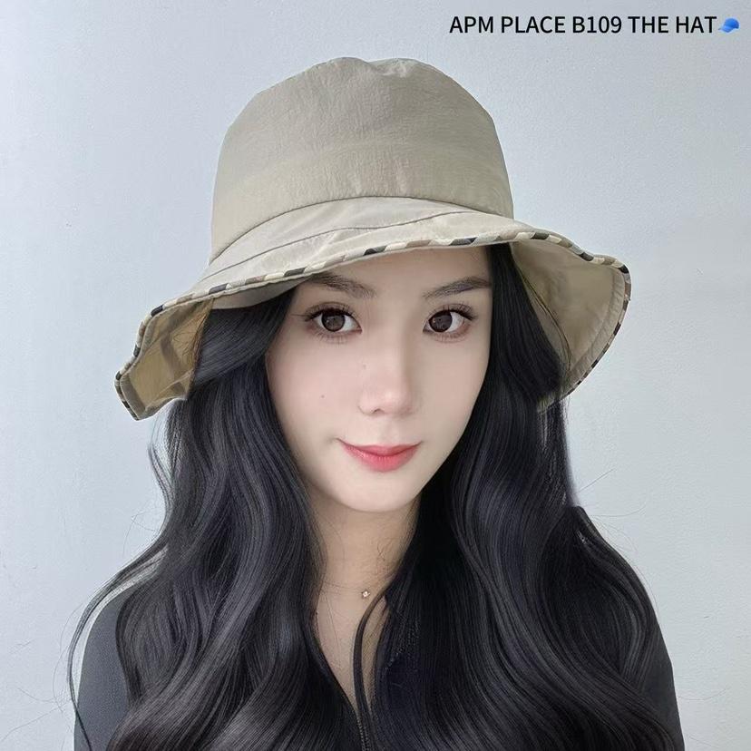 THE HAT-P東大門直郵女裝新品推薦職業休閑帽子漁夫帽格紋THE HAT帽子