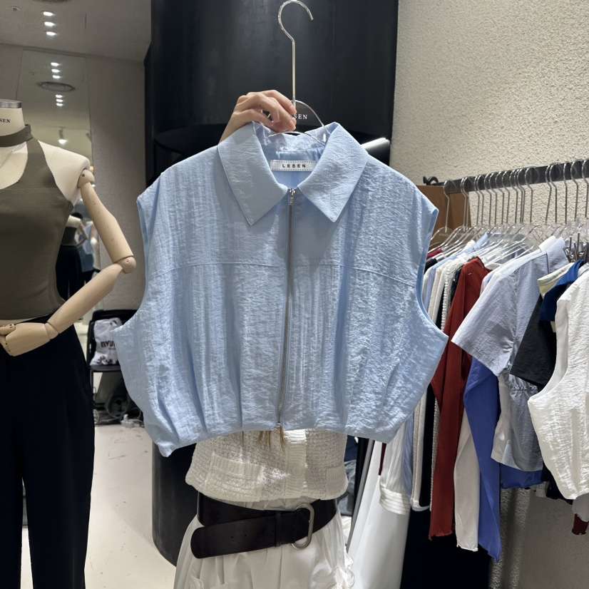 LESSEN東大門代購女裝新品時尚真品25春夏熱賣推薦職業馬甲LESSEN馬甲