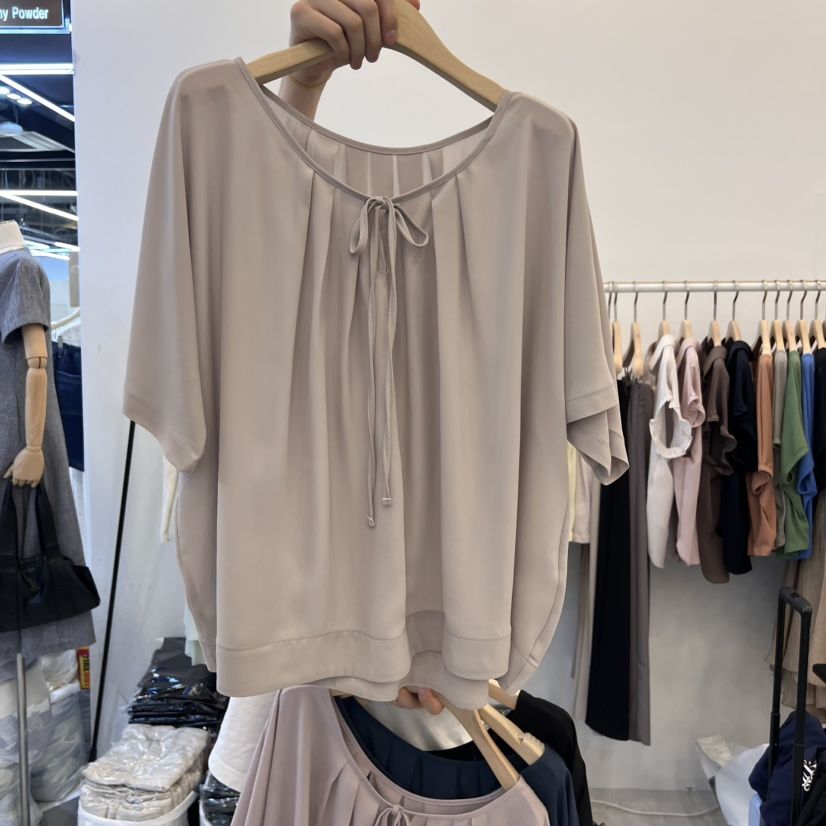 FUNNY POWDER東大門代購女士新品25春夏人氣時尚襯衫蕾絲衫THE FUNNY襯衫/蕾絲衫