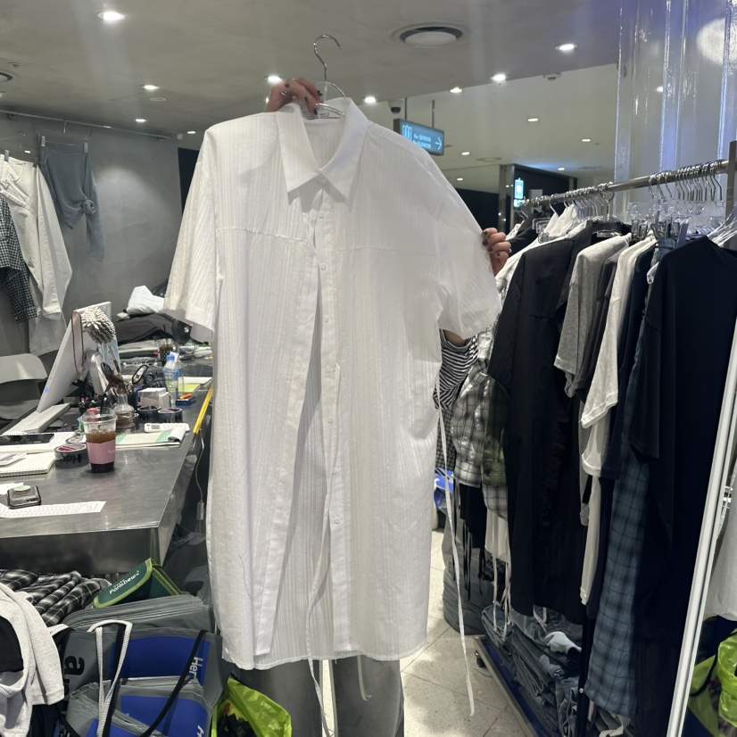 HERTZ-P韓國代購女士新品休閑25春夏人氣職業熱賣襯衫蕾絲衫HERTZ-P襯衫/蕾絲衫