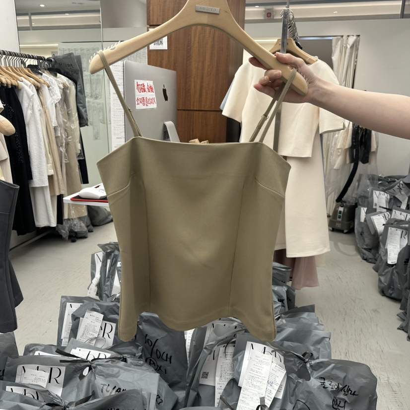 MER東大門直郵女士新品熱賣人氣真品時尚休閑推薦職業吊帶背心MER/ANGELO BIANCO吊帶/背心