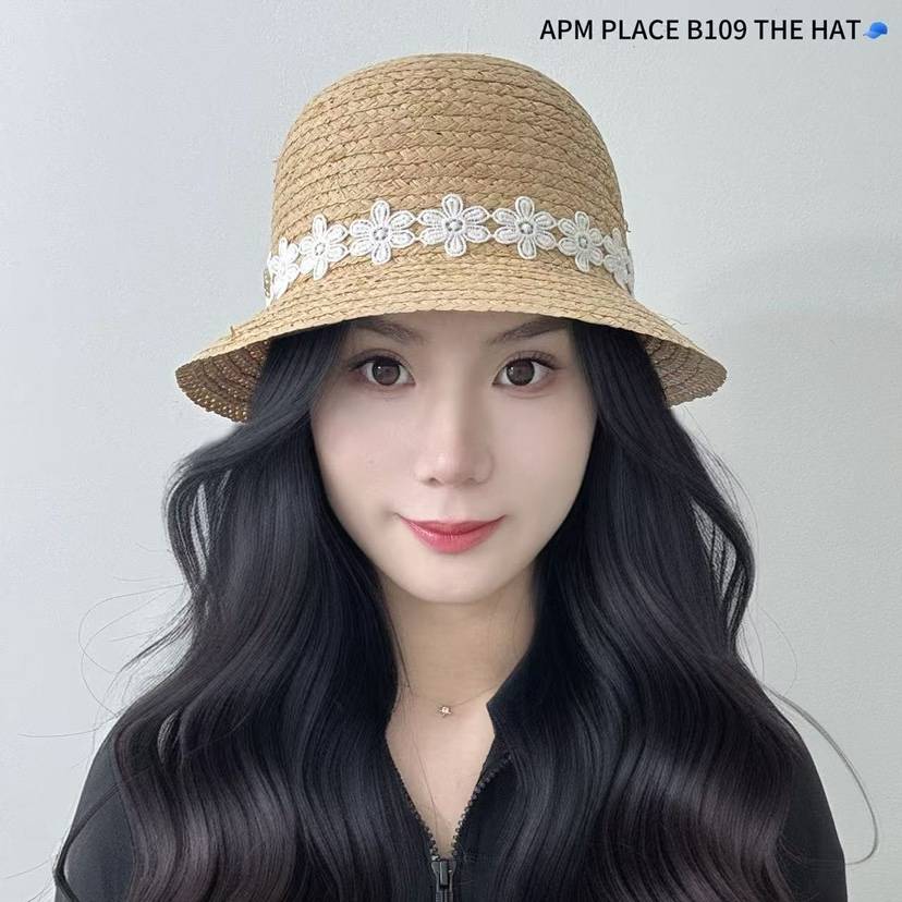 THE HAT-P東大門實拍女裝新款人氣熱賣職業時尚帽子蕾絲花THE HAT帽子