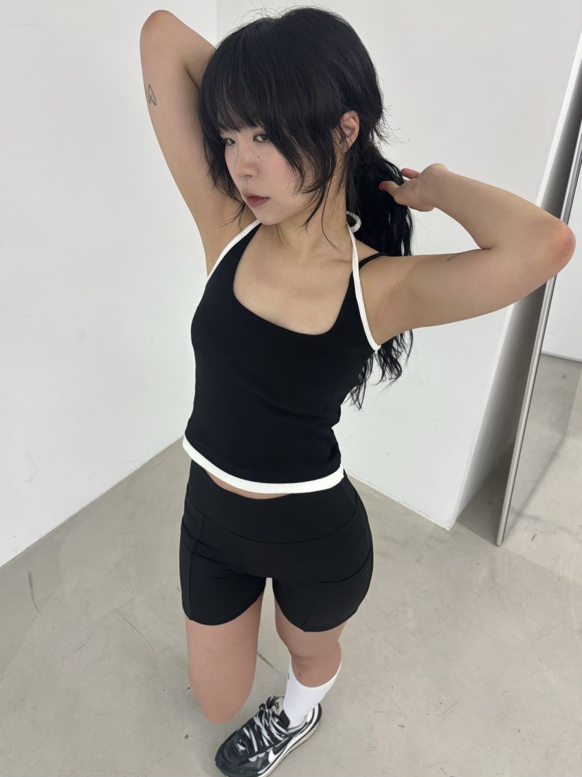 SHOTGUN東大門實拍女裝新款25春夏職業人氣休閑真品吊帶背心SHOTGUN吊帶/背心