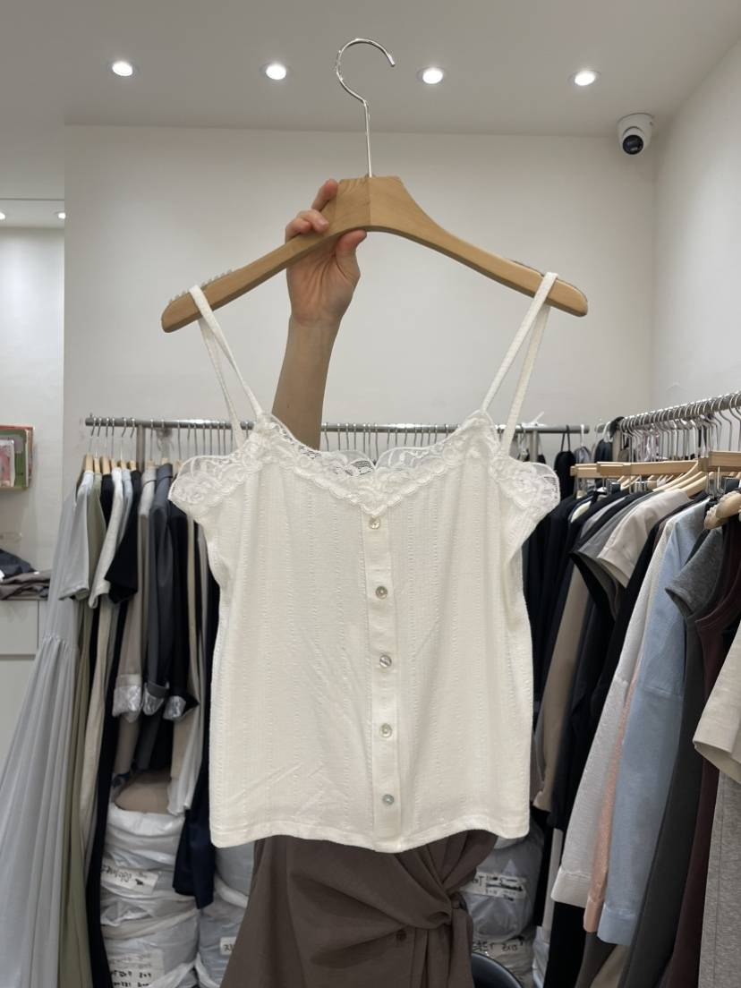 HEIZE東大門代購女裝新款休閑熱賣時尚真品25春夏職業吊帶背心HEIZE吊帶/背心