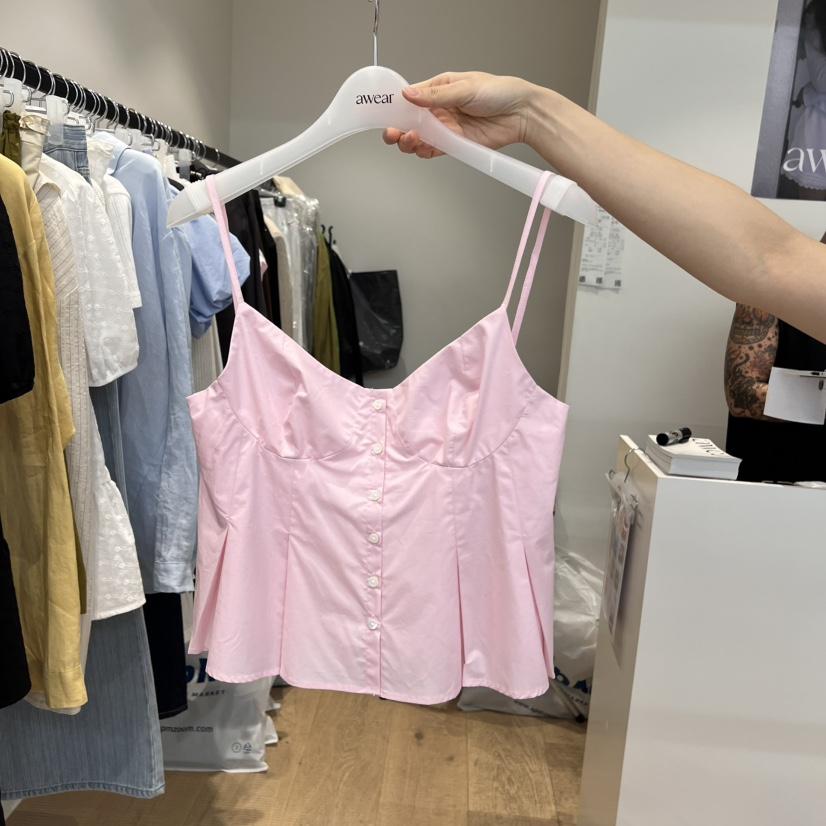 RUMIRU/AWEAR韓國代購女裝新品休閑職業真品吊帶背心不含內搭awear/RUMIRU吊帶/背心