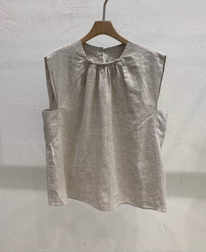 1 2ILLY-S東大門代購女士新款休閑真品熱賣推薦吊帶背心亞麻1 2ILLY/THE SIL吊帶/背心