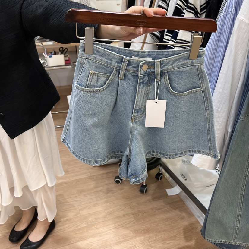 NEVER.1東大門實拍女士新品職業25春夏熱賣真品休閑時尚短褲NEVER.1短褲
