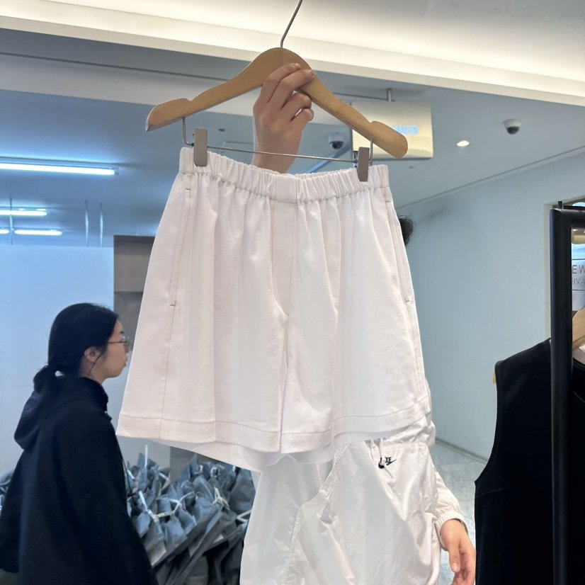 OVU東大門代購女士新款真品人氣時尚休閑推薦熱賣職業短褲亞麻OVU短褲