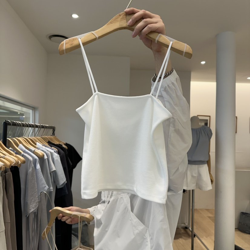 OVU東大門代購女士新品真品人氣休閑時尚25春夏推薦吊帶背心OVU吊帶/背心