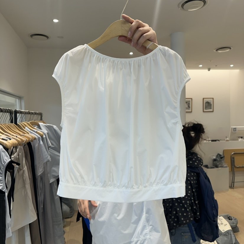 OVU東大門代購女裝新款25春夏真品休閑時尚人氣推薦襯衫蕾絲衫OVU襯衫/蕾絲衫