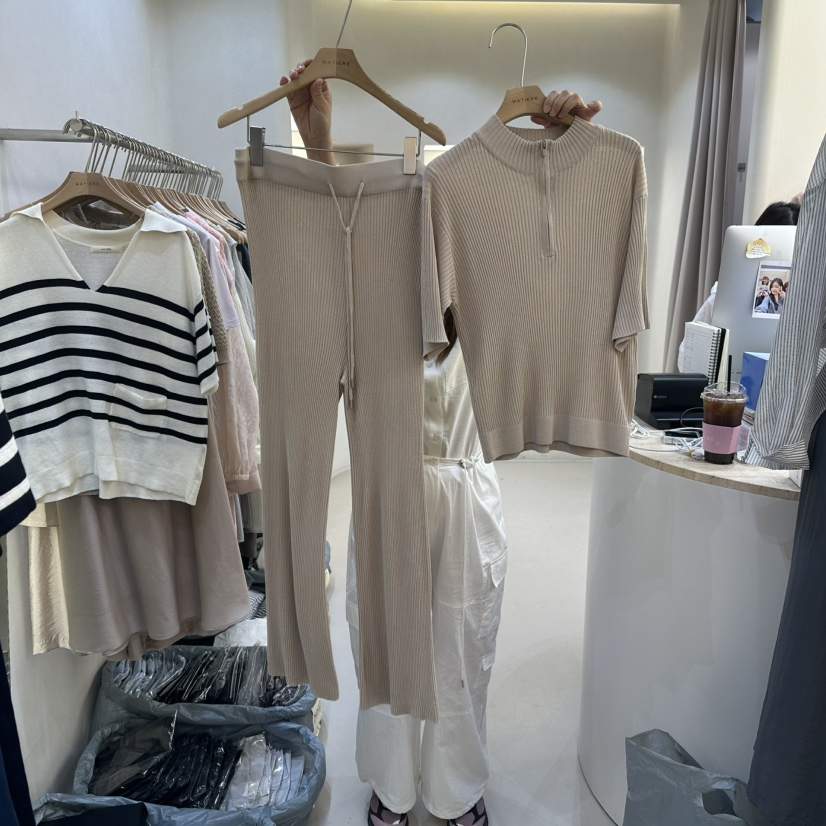MATIERE東大門代購女裝新品時尚真品推薦職業休閑套裝兩件套MATIERE套裝