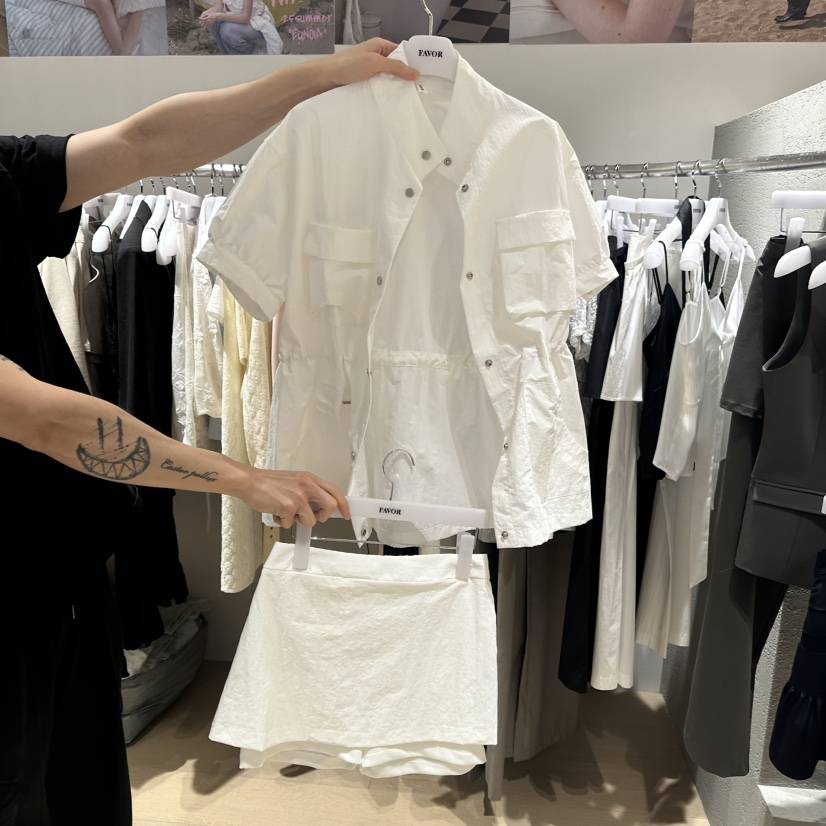 FAVOR-P東大門代購女士新品25春夏熱賣真品時尚人氣職業套裝FAVOR套裝