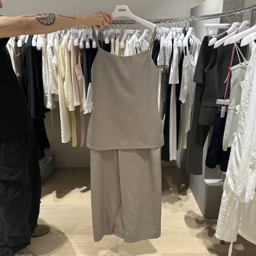 FAVOR-P東大門代購女士新品真品職業25春夏推薦休閑連衣裙FAVOR連衣裙