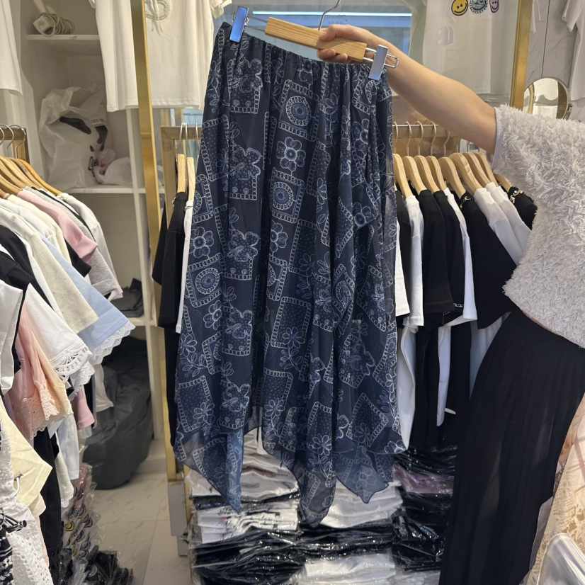 COCO HOLIC東大門實拍女士新品25春夏職業休閑時尚熱賣長裙COCO HOLIC長裙