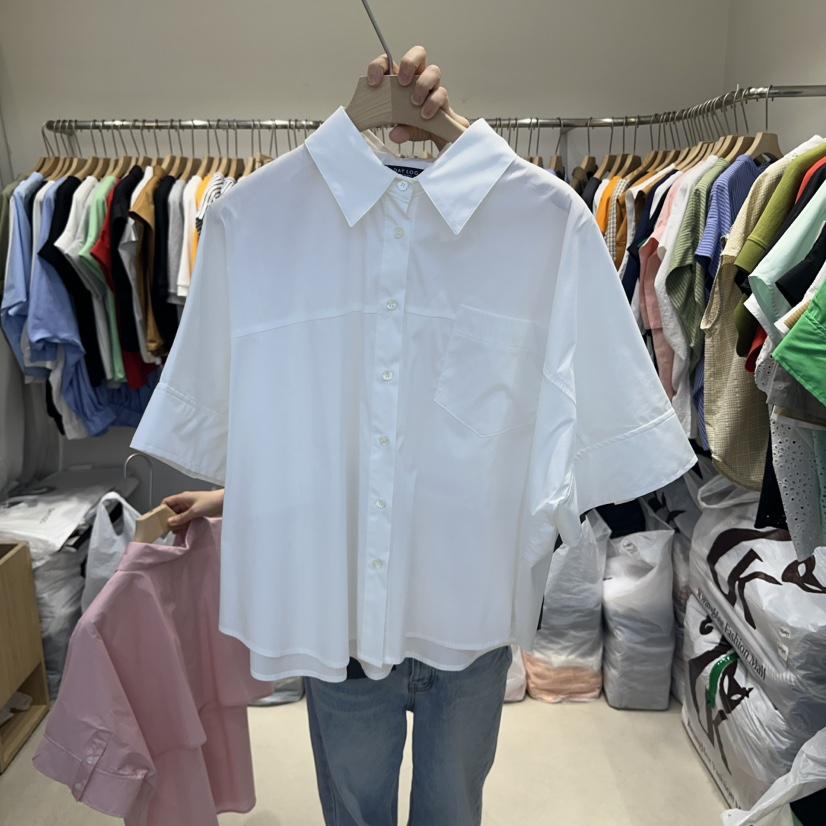 DA YLOG韓國直郵女士新款時尚休閑推薦真品襯衫蕾絲衫紐扣DA YLOG襯衫/蕾絲衫