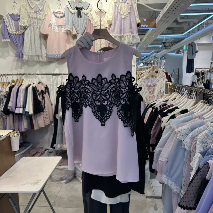 PAPA東大門代購女裝新款熱賣25春夏職業人氣休閑推薦吊帶背心PAPA吊帶/背心