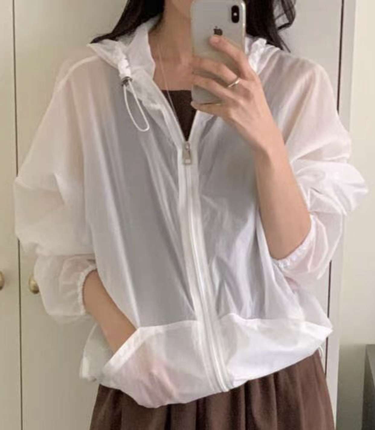 DIVA韓國㊣直郵東大門代購女裝新品時尚推薦人氣熱賣夾克兜帽DIVA夾克