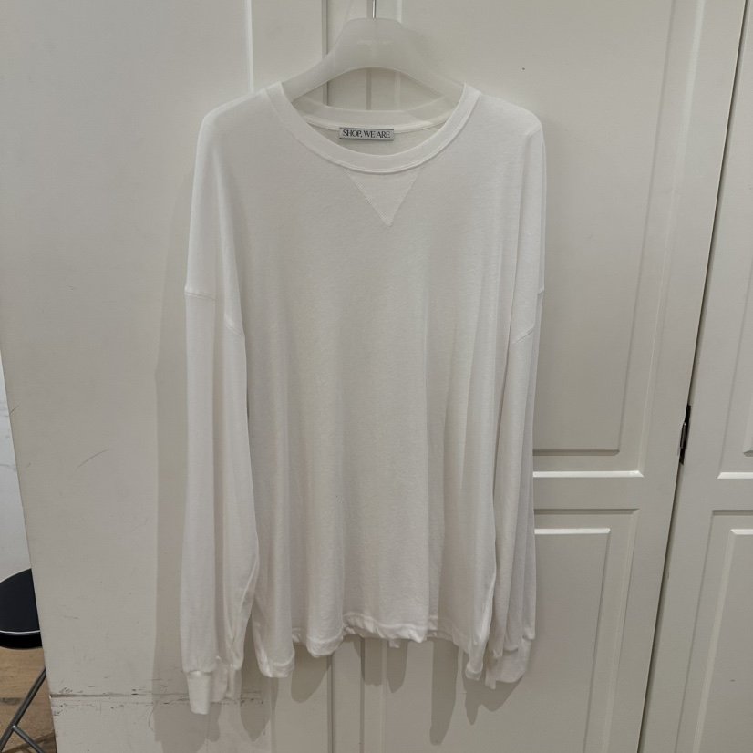 WE ARE/WELOVER直郵韓國代購㊣女裝新款25春夏休閑長袖T恤SHOP_WE ARE長袖T恤