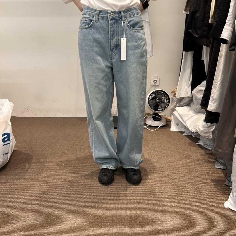 OBJECT韓國直郵㊣女裝新款人氣休閑推薦25春夏時尚熱賣牛仔褲OBJECT牛仔褲