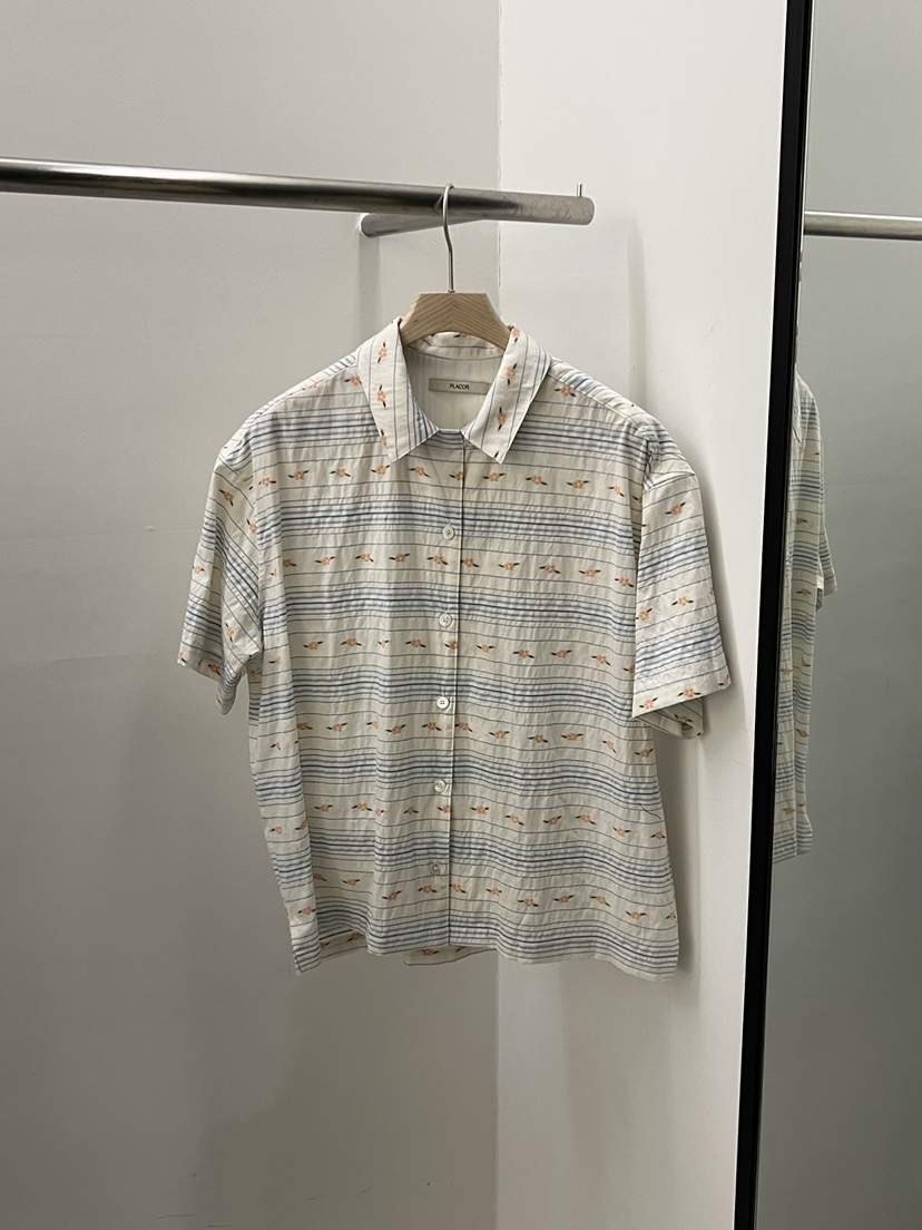 REGULARLY/PLACOR韓國㊣直郵東大門代購女裝新品25春夏襯衫蕾絲衫刺繡REGULARLY/PLACOR襯衫/蕾絲衫
