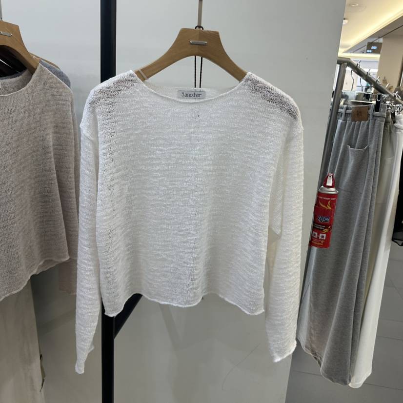 3 ANOTHER韓國直郵㊣東大門實拍女裝新品25春夏休閑針織衫3 ANOTHER針織衫