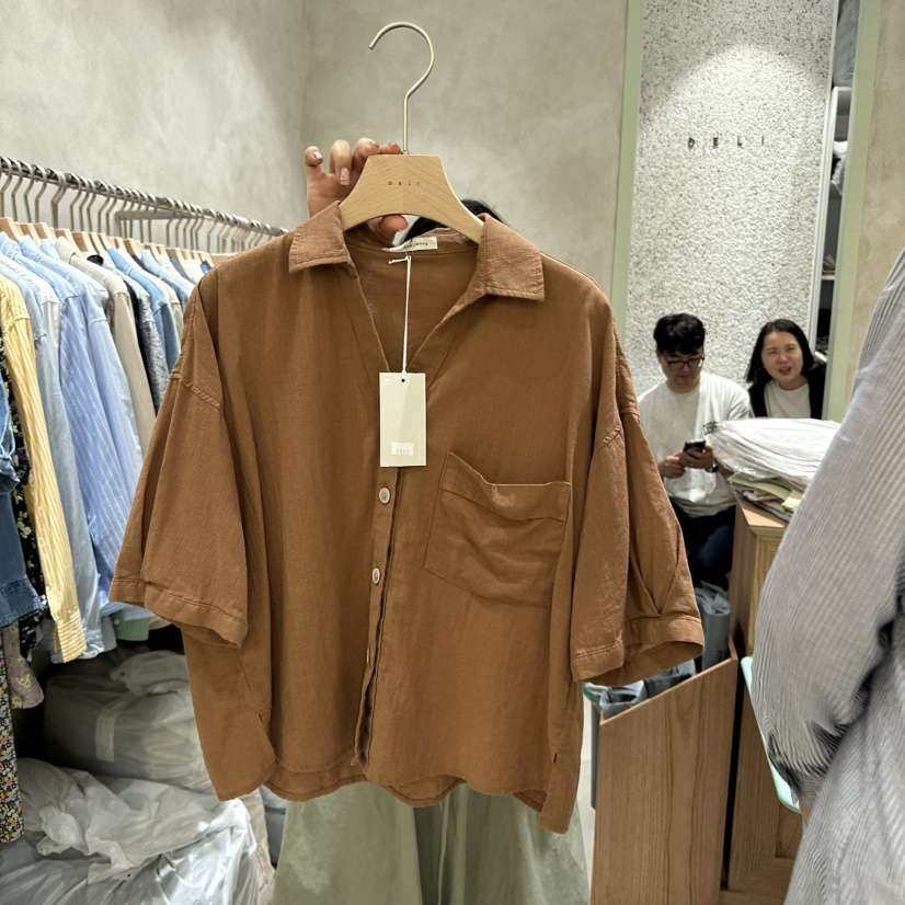 DELI JENNY韓國直郵㊣東大門實拍女裝新品人氣熱賣襯衫蕾絲衫DELI JENNY襯衫/蕾絲衫