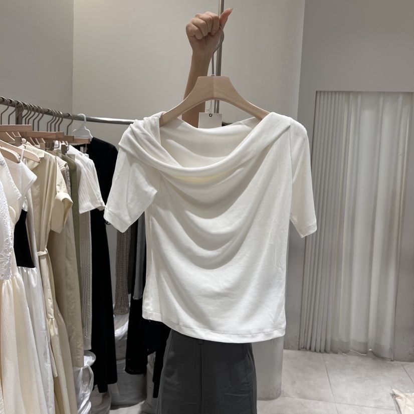 GLOW AND NYMPH直郵韓國代購㊣女裝新品時尚25春夏熱賣T恤GLOW AND NYMPHT恤