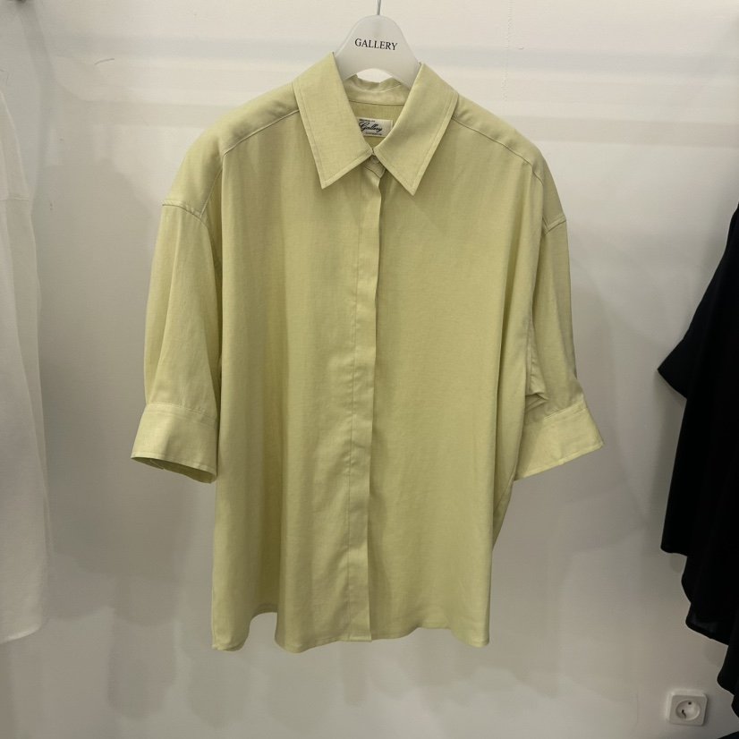 GALLERY-P直郵韓國代購㊣女裝新品時尚人氣熱賣襯衫蕾絲衫GALLERY襯衫/蕾絲衫