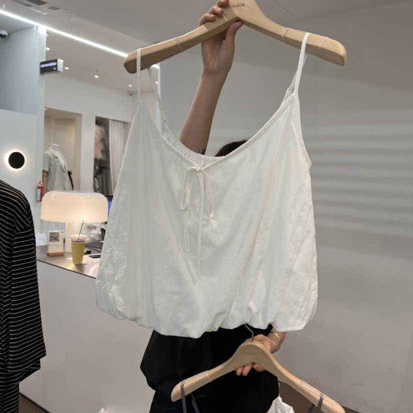 OBJECT韓國直郵㊣東大門實拍女裝新品熱賣吊帶背心不含內搭OBJECT吊帶/背心