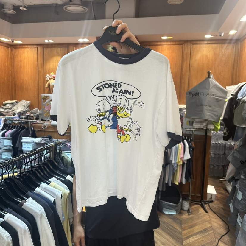 GARMENT-P韓國㊣直郵東大門代購女裝新款25春夏時尚休閑T恤GARMENTT恤