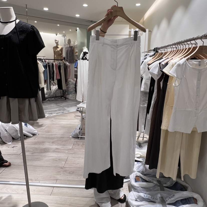 ADELINE韓國直郵㊣女裝新品推薦25春夏熱賣人氣休閑時尚休閑褲ADELINE休閑褲