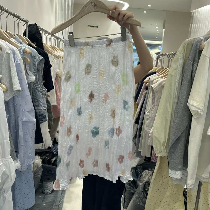 MIMME直郵韓國代購㊣女裝新款人氣25春夏熱賣時尚休閑推薦長裙MIMME長裙