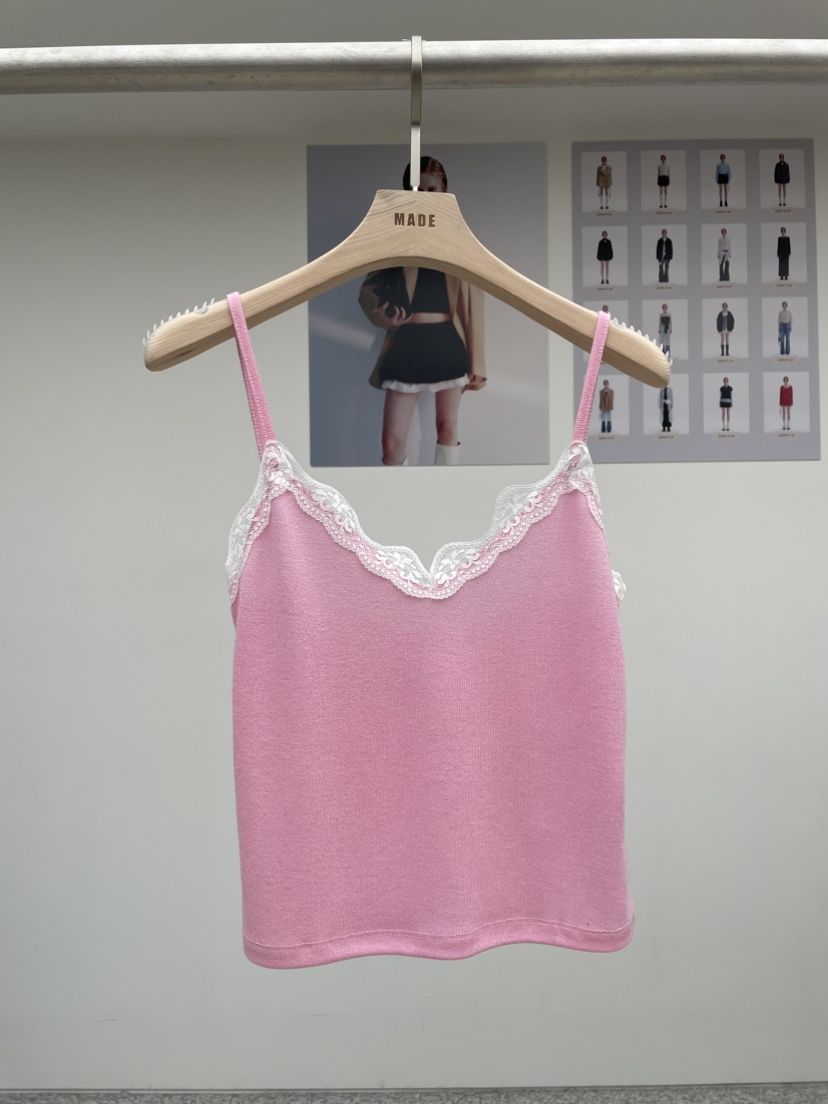 MADE-P韓國直郵㊣女裝新款25春夏人氣時尚休閑熱賣吊帶背心MADE-P吊帶/背心