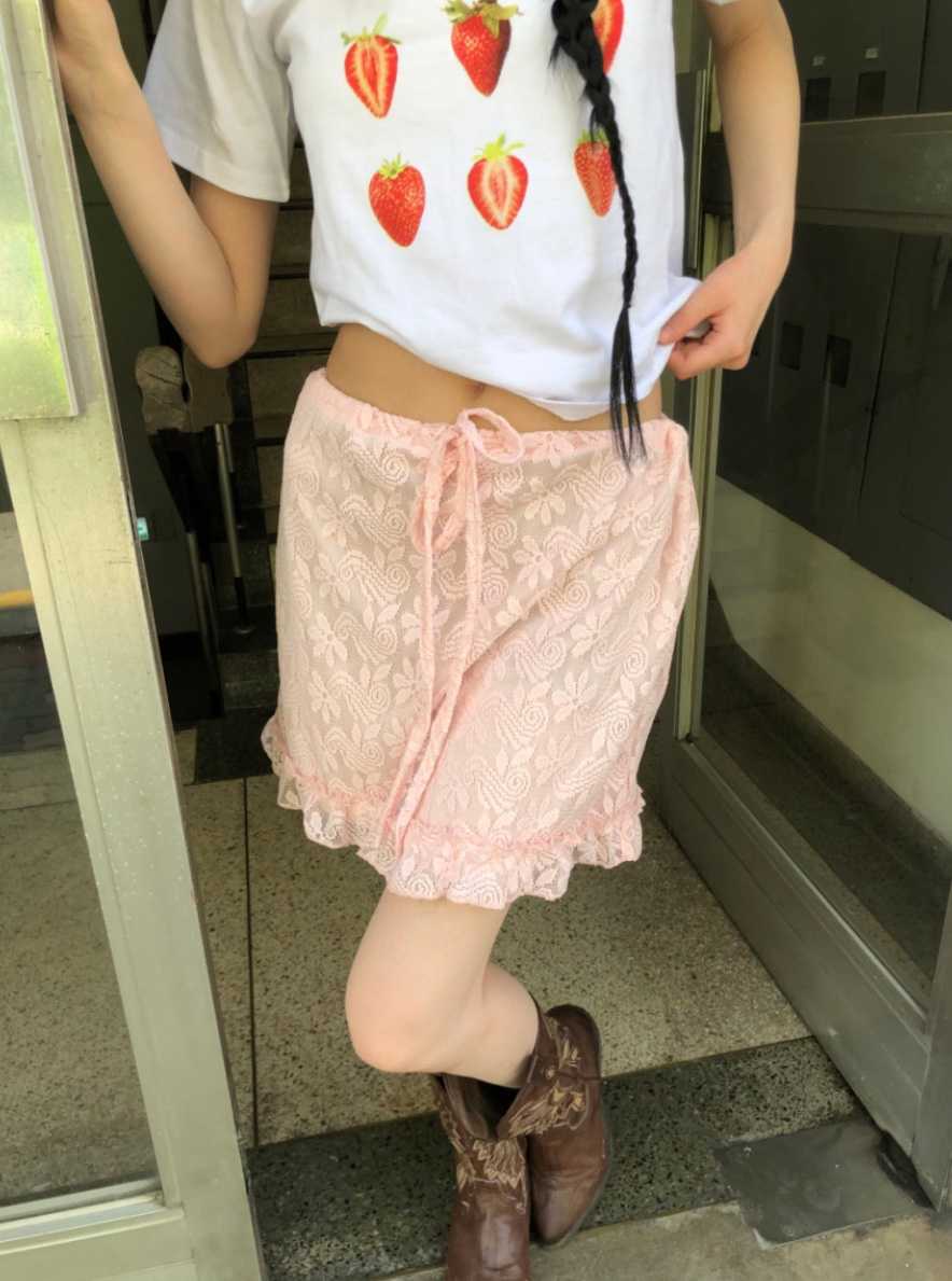 I I韓國直郵㊣東大門實拍女裝新品時尚熱賣25春夏休閑短裙ITSSONG短裙