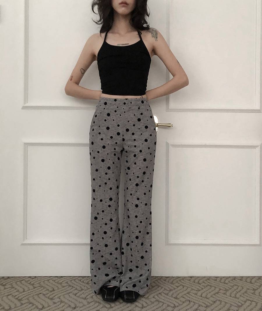 I I韓國㊣直郵東大門代購女裝新款人氣休閑打底褲鯊魚褲喇叭ITSSONG打底褲/鯊魚褲