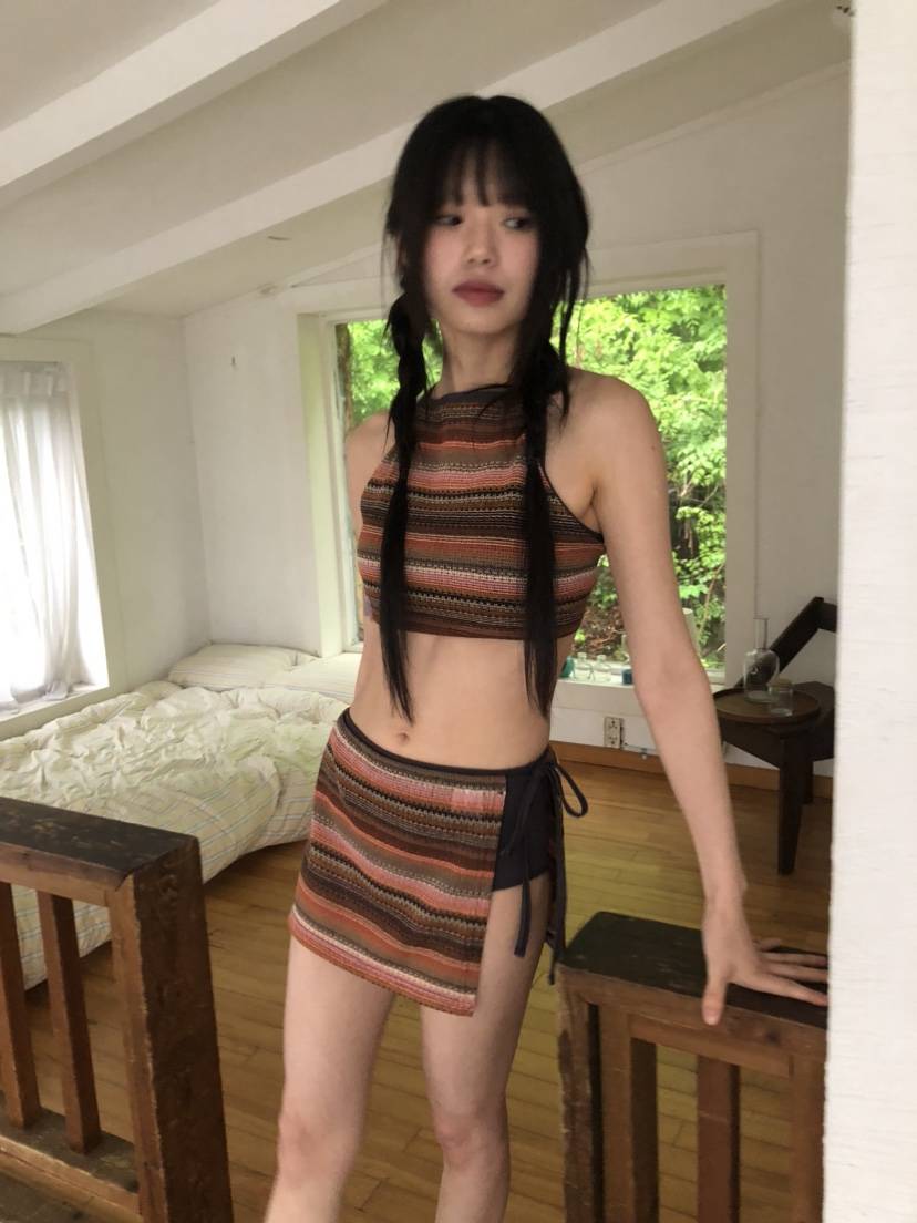 FLASH韓國直郵㊣東大門實拍女裝新品熱賣時尚推薦泳裝三件套FLASH泳裝