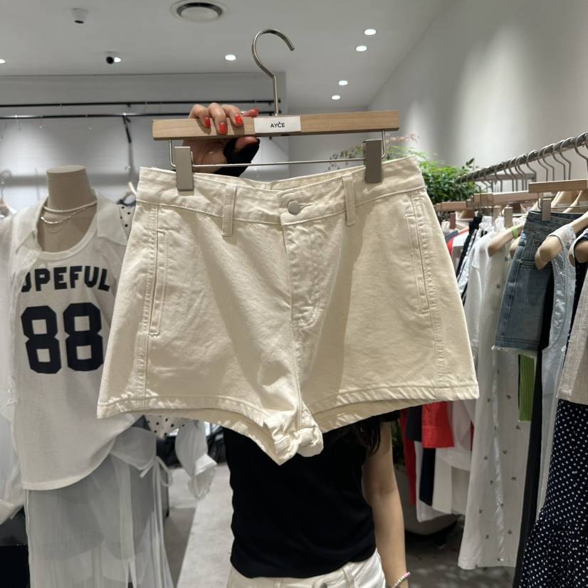AYCE韓國㊣直郵東大門代購女裝新款休閑人氣推薦25春夏短褲拉鏈101SHOWROOM/AYCE短褲