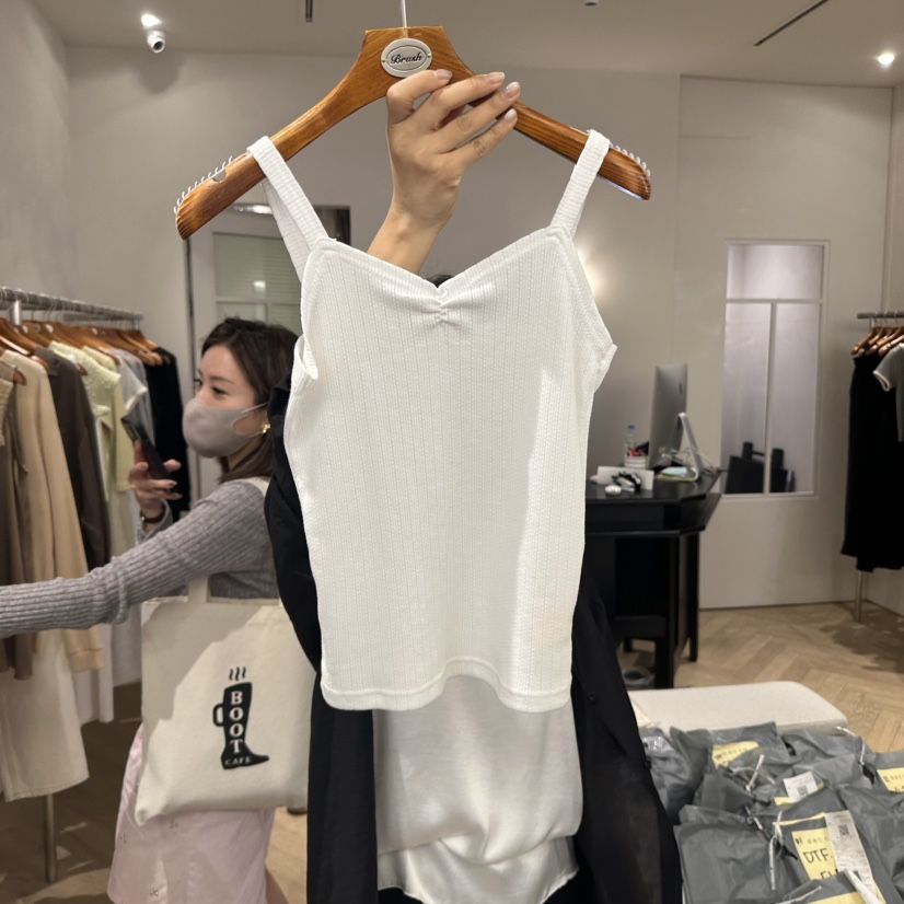 BRUSH-P韓國直郵㊣東大門實拍女裝新款時尚熱賣推薦吊帶背心BRUSH-P吊帶/背心